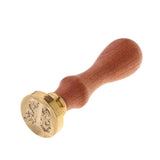 Max Classic Seal Wax Stamp Sealing Letter Wooden Handle for Envelope T