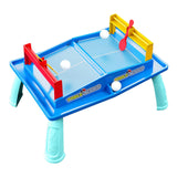 Maxbell Kids Table Games Ping Pong Table Educational Toys Portable for Gift Girls Blue