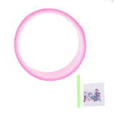 Maxbell Double Sided Tape Reusable Bubble Balloons Blowing Tape for Pinch Toy Making Pink 100cmx3cm
