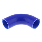 Maxbell 50mm 90 Degree 4 ply Silicone Elbows Turbo Hose Racing Coupler Pipe Blue