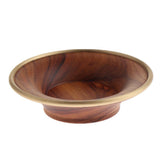 Max Wooden Tea Cup Coaster Handmade Coasters Wooden Cup Mat Cup Protector Brown