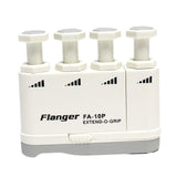 Maxbell Finger Exerciser Hand Grip Strengthener for Rock Climbing General Exercising white