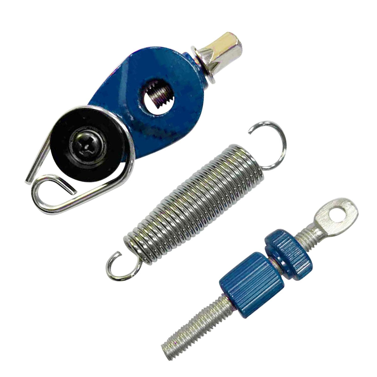 Maxbell Pedal Spring Tensioner Drum Set Spring for Bass Drum Replacement DIY Parts Blue