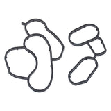 Maxbell 2x Car Engine Oil Filter Housing Seal Gasket Kit for BMW E46 E81 E82