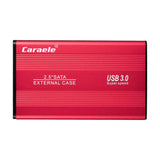 Maxbell Red Alloy External Hard Drive Disk Storage Devices 2.5'' USB 3.0 1T