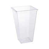 Maxbell Acrylic Flower Vase Aesthetic Book Shaped for Flower Shop Bookshelf Office Medium