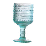 Maxbell Wine Goblet Elegant Champagne Tumbler for Daily Use Anniversary Friends Gift Light Blue