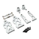 Maxbell RC Car Part Replacement Metal for 1/16 Scale RC Remote Control Car Hobby Car Argent