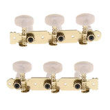 Max 6 String Folk Guitar String Button Tuning Peg Machine Head Tuner Pack of 2