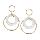 Maxbell Fashion Trend Women Drop Earrings Hollow Earrings Elegant Gifts for Daily Gold