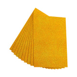 Maxbell Glitter Sponge Paper Cardstock Scrapbooking for Collages Birthday Decor Golden