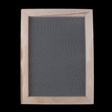 Maxbell Wooden Paper Making Mould Frame Screen for Paper Handcraft 19x25cm