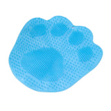 Maxbell Shower Foot Scrubber with Suction Cups Non Slip for Men Teens Holiday Gifts Blue