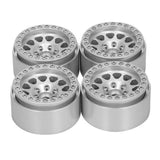 Max Maxb 4x 1.9" Beadlock Wheels Rims for Axial SCX10 II 90046 Traxxas TRX4 D90 HPI