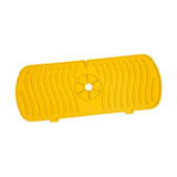 Maxbell Silicone Faucet Absorbent Pads Washable Dish Drying Organizer Guard  Yellow