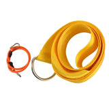 Maxbell Tennis Trainer Belt Swing Practice Power Running Tools Yellow