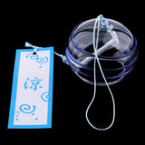 Max Japanese Style Glass Windchime Hanging Blessing Bells Home Wind Chimes 9