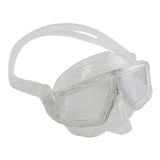 Maxbell Dive Goggles Free Diving Goggles with Nose Cover Snorkel Goggles Panoramic Eyewear clear