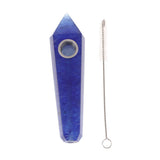 Max Natural Quartz Clear Crystal Tobacco Pipe Wand Cigarette E