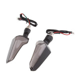 Max 12V LED Universal Motorcycle Turning Signal Lamp Flash Light Blue+Red