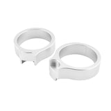 Maxbell 2x Motorcycle Handlebar Risers Assembly for Honda VFR800 43mm CBR1100XX silver