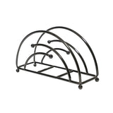 Maxbell Metal Tabletop Paper Napkin Holder Stand Organization for home Black