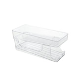 Maxbell 2 Tier Automatic Rolling Drink Storage Rack Can Dispenser for Pantry without Lid