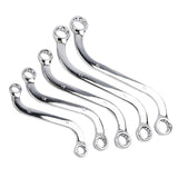 Maxbell 5Pcs Multi Functional S Type Wrench Set Durable Self Tightening for Auto