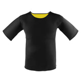 Maxbell Man Neoprene Sport T Shirt Short Sleeve Yoga Fitness Exercise Gym XXL