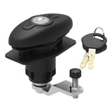 Maxbell RV Paddle Entry Door Lock Latch Travel Trailers Entrance with 2 Keys Caravan