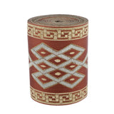 Max Maxb 5 Meters/ 5.5 Yds Jacquard Trim Wide Woven Border Ribbon Sew Embroidered 8cm