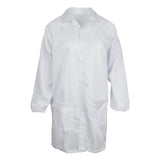 Max ESD Anti-Static Premium Lab Jacket Coat Women Medical Clothing White XL