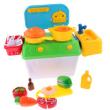 Maxbell Creative Pretend Play Kitchen Cooking Set with Accs Toy Kids Role Play Toys