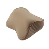 Maxbell Car Head Neck Rest Cushion Support Pillow Headrest Memory Foam Light Brown