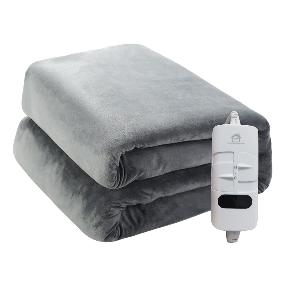 Maxbell Practical Electric Heated Blanket Soft Multi Use for Living Room Sofa Couch 150cm
