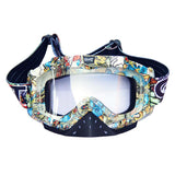 Max Motorcycle Windproof Anti-Fog Goggles Skiing Snowboard Glasses Color 10