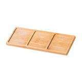 Maxbell Square Wooden Service Tray Dessert Tray Food Tray for Farmhouse Restaurants