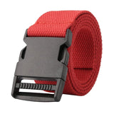Maxbell Outdoor Breathable Men Waist Belt Quick Release Buckle Red