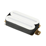 Maxbell Electric Guitar Dual Pickups High Output Dual Pickups for Electric Guitar White