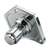 Maxbell Motorcycle Solenoid Cover Push Button Starter High Quality for Twin cam Silver