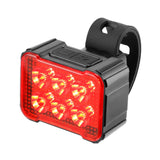 Maxbell Bike Headlight Tail Light USB Rechargeable Outdoor LED Bike Light Front Back 6 Lights Red