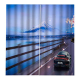 Max Waterproof Digitial Printed 3D Curtain Drapes for Bedroom Living Room 1 J