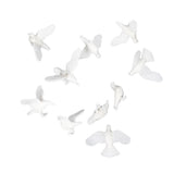 Maxbell 10pcs Mini Pigeon Animal Bird Model Miniature Doll House Fairy Home Decor L