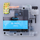 Max Maxb Ink Cartridges for LC161 LC163 Series Printers Cyan