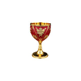 Maxbell 30ml Mini Goblet Vintage Alloy Wine Cup Party Supplies Sturdy European Style Style C