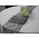 Maxbell Table Cloth Table Runner For Wedding Banquet Decoration  Grey