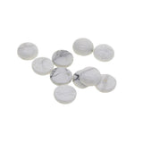 Maxbell 10 Pieces Multicolor Cabochon Beads Gemstone for Jewlery  WhiteTurquoise