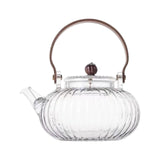 Maxbell High Borosilicate Glass Teapot Kung Fu Tea Heatproof Loose Leaf Stovetop