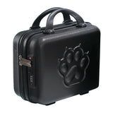 Maxbell 14 inch Small Suitcase Case with Handle Password Lock Mini for Business Black