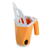 Maxbell Cat Litter Scoop Litter Scooper Self Cleaning Sandbox Cat Litter Box Shovel Yellow